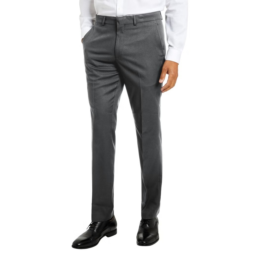 Kenneth Cole Mens Flex Suit Separate Pant Dark Gray Modern Slim Fit 32x32 New